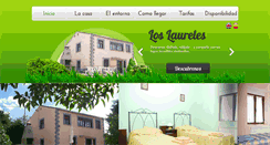 Desktop Screenshot of loslaurelescasarural.com